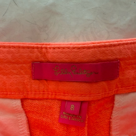 Orange Lilly Shorts size 8 - Picture 2 of 2
